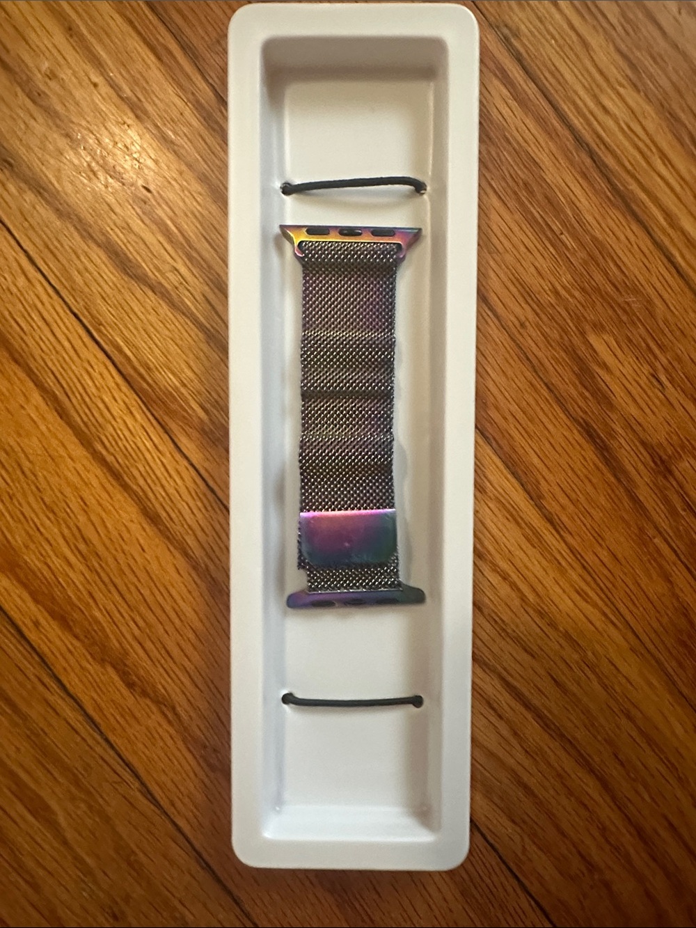 New Steel Rainbow Mesh Magnetic Replacement Band Fits 38/40/41 mm